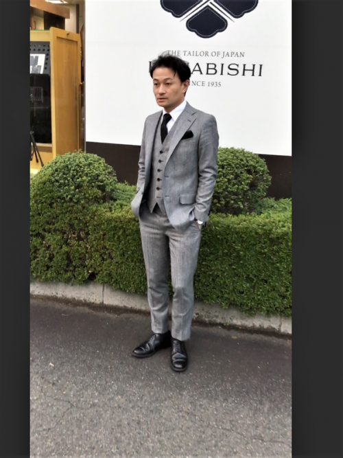 オーダースーツ グレンチェックスリーピーススーツ | オーダースーツは 