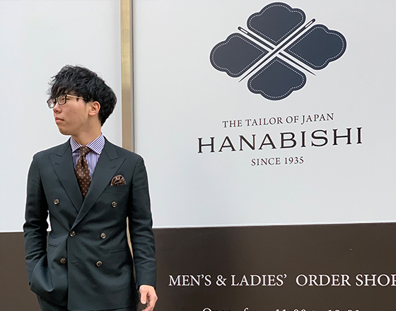 【希少】本切羽　水牛ボタン　オーダースーツ　セットアップ　スリピーススーツ アースカラー×ダブルスーツ | オーダースーツは完全国内縫製の