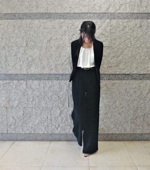 ワイドパンツスーツ | オーダースーツは完全国内縫製のHANABISHI(ハナビシ) 