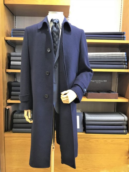 メンズオーダー バルマカンコート-Balmacaan coat-のご紹介 | オーダー