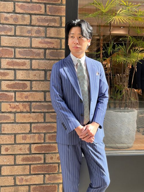 春夏向けオーダースーツ オーダースーツは完全国内縫製のhanabishi ハナビシ