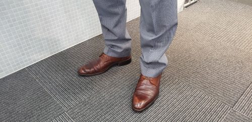 理想のパンツ丈 オーダースーツは完全国内縫製のhanabishi ハナビシ