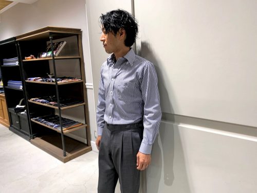 オーダーシャツ紹介 オーダースーツは完全国内縫製のhanabishi ハナビシ