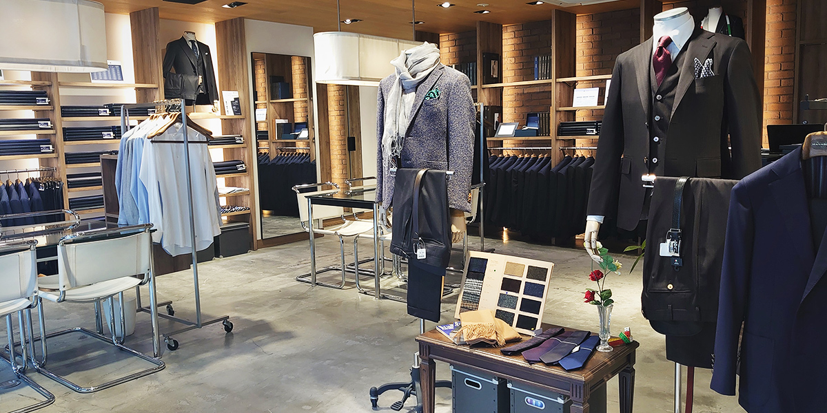 渋谷店 オーダースーツのhanabishi 東京